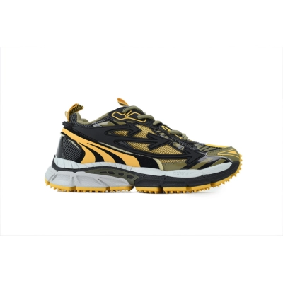 Off-White "Be Right Back" Black Ocher Yellow  OMIA295S26FAB0021016 02