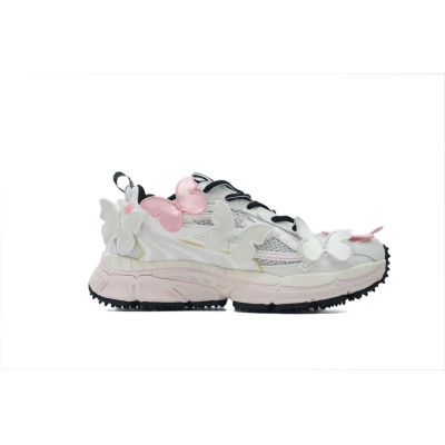 Off-White "Be Right Back" Pink White Butterflies OWIA089W24 FAB00 23001 02