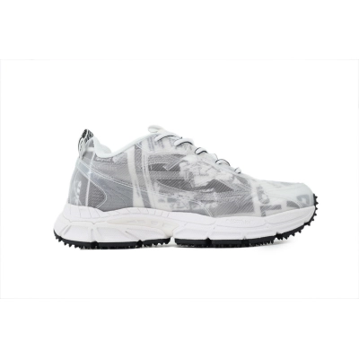 Off-White "Be Right Back" Animation Sand / Newspaper White  OMIA295F25FAB006 02