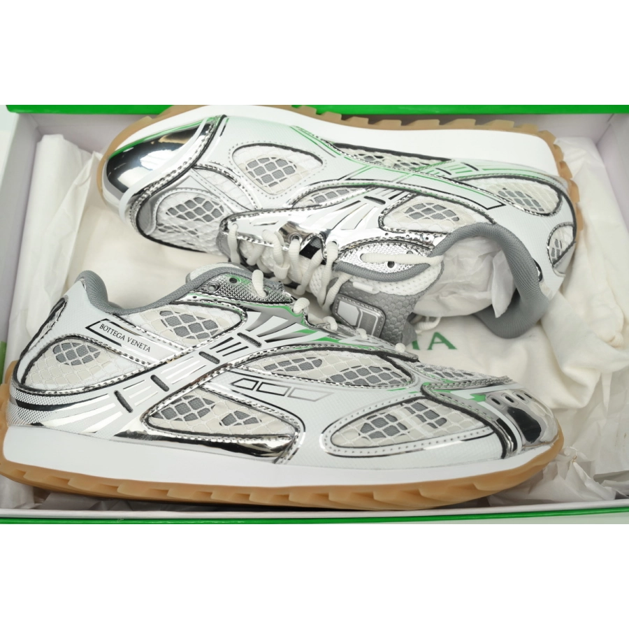 Bottega Veneta Silver / White  741337 V2X40 1425