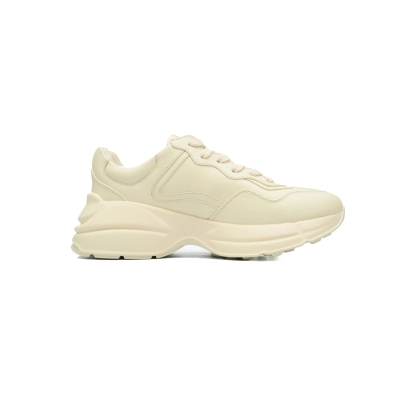 Gucci Rhyton Leather Sneaker 'Interlocking G Square Logo' Ivory  523535 DRW00 9522  / 528892 DRW00 9522 02