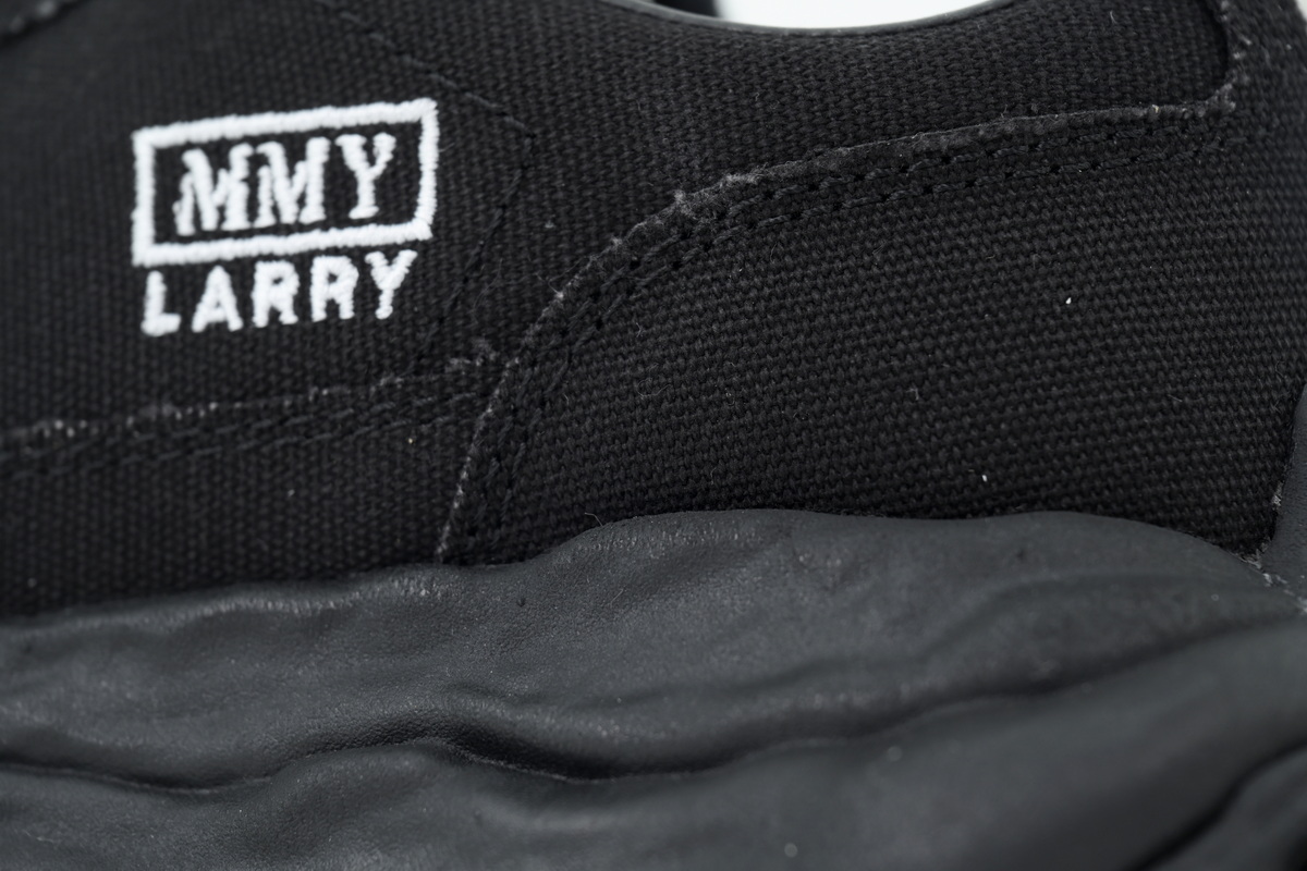 Maison Mihara Yasuhiro Larry OG Sole Canvas Low Triple Black