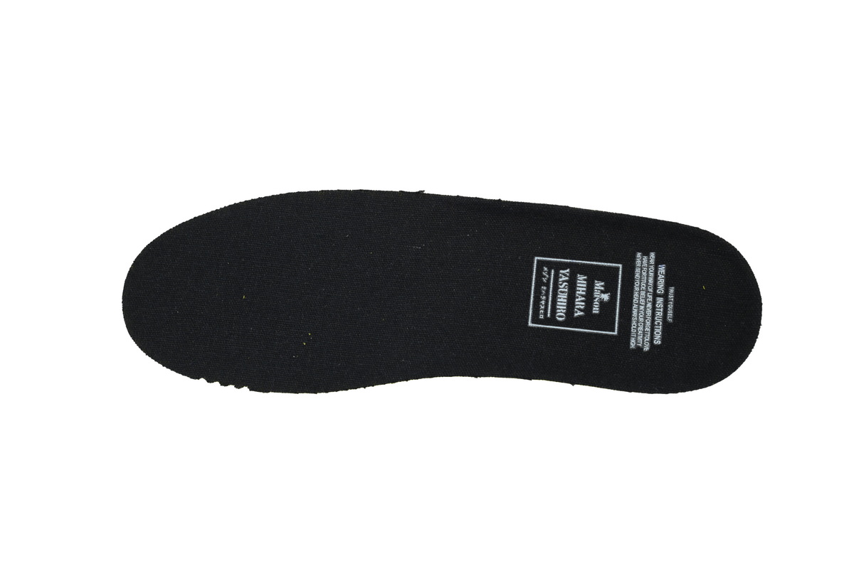 Maison Mihara Yasuhiro Larry OG Sole Canvas Low Triple Black
