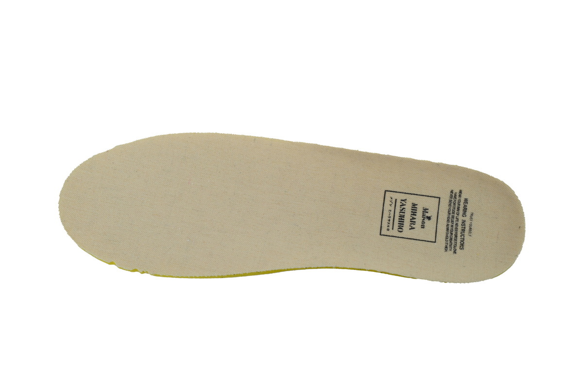 Maison Mihara Yasuhiro Blakey OG Sole Canvas Low Velcro Black White   A09FW734-BLK