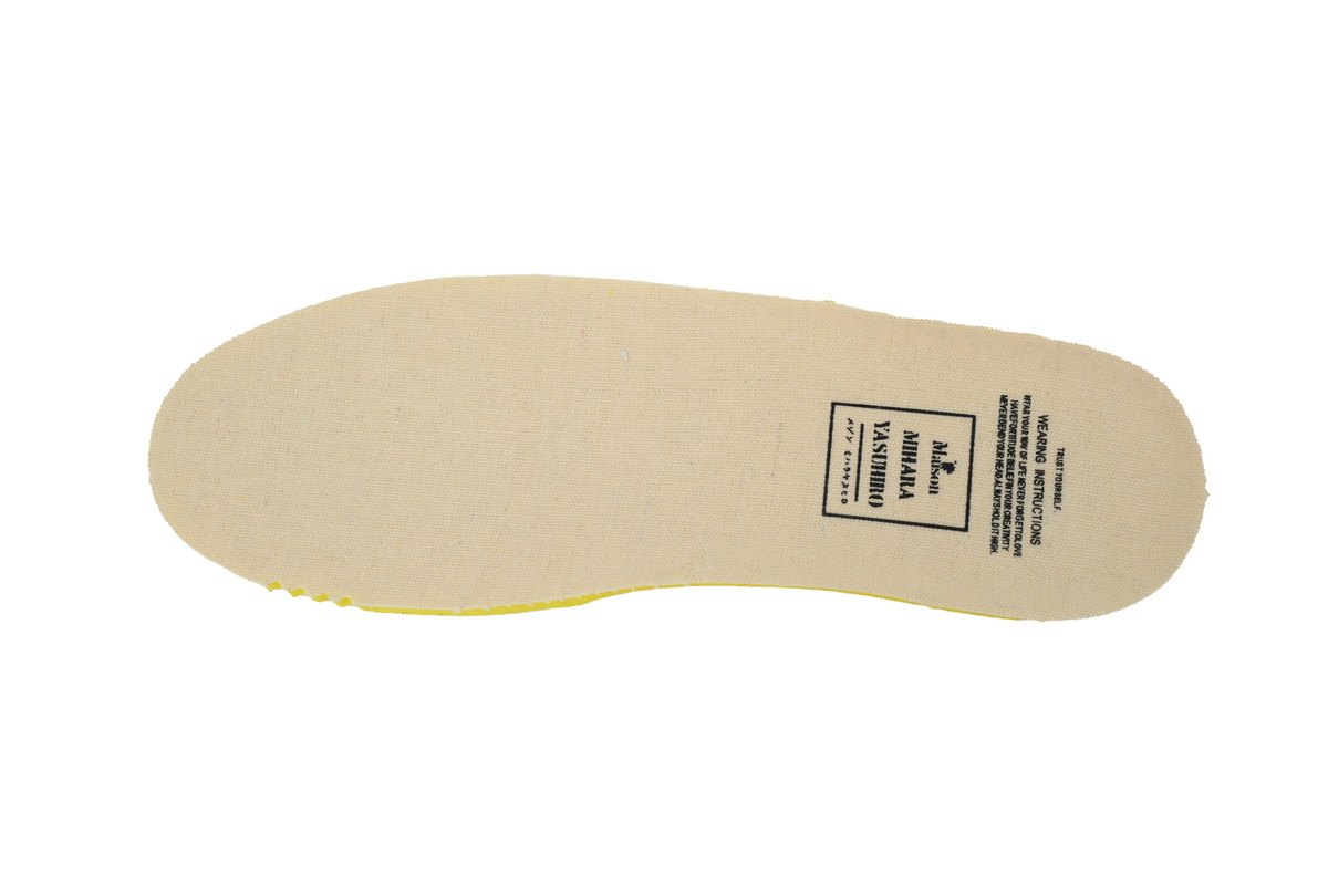 Maison Mihara Yasuhiro Larry OG Sole Mix Material Low Black White