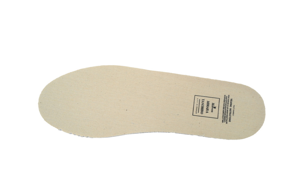 Maison Mihara Yasuhiro Peterson OG Sole Canvas Low Black Vintage Yellow Sole  A15FW722-BLK