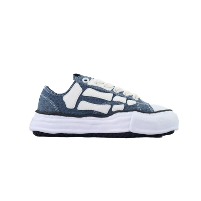 Maison Mihara Yasuhiro x Amiri Peterson OG Sole Denim Low Blue Indigo White Impact Bone 02