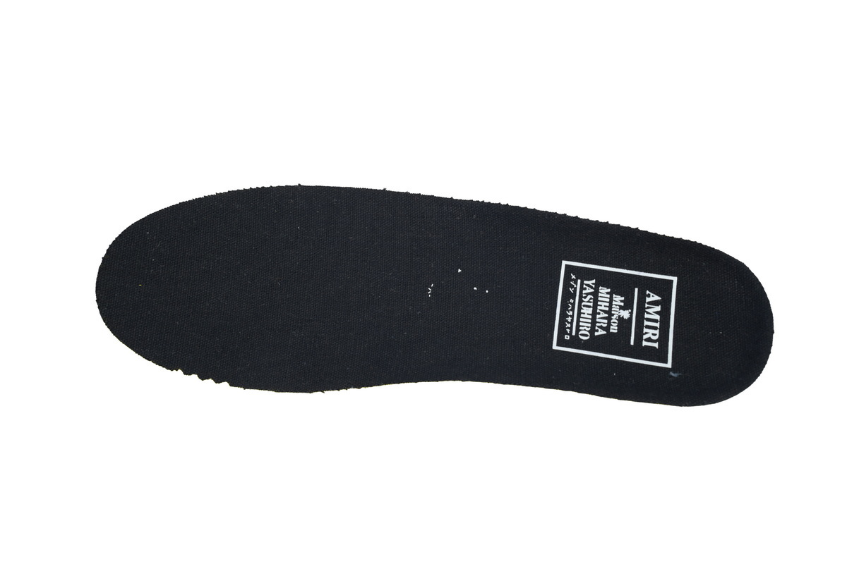 Maison Mihara Yasuhiro x Amiri Peterson OG Sole Denim Low Blue Indigo White Impact Bone