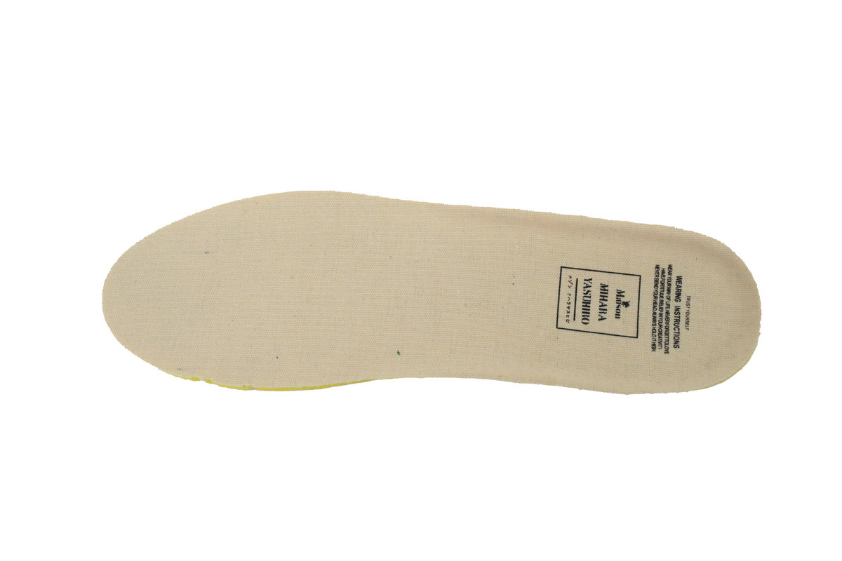 Maison Mihara Yasuhiro Peterson OG Sole Canvas Low Grey White Black Piping  A01FW702-GRY