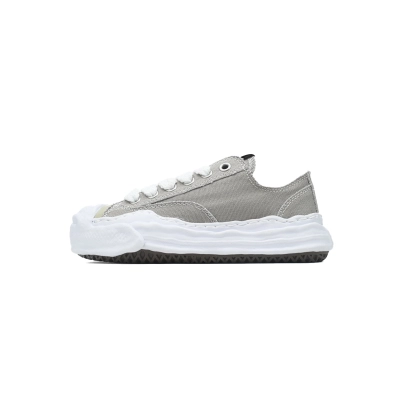 Maison Mihara Yasuhiro Peterson OG Sole Canvas Low Grey White  A09FW702-GRY 01