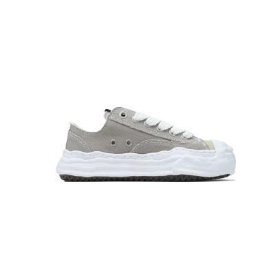 Maison Mihara Yasuhiro Peterson OG Sole Canvas Low Grey White  A09FW702-GRY 02