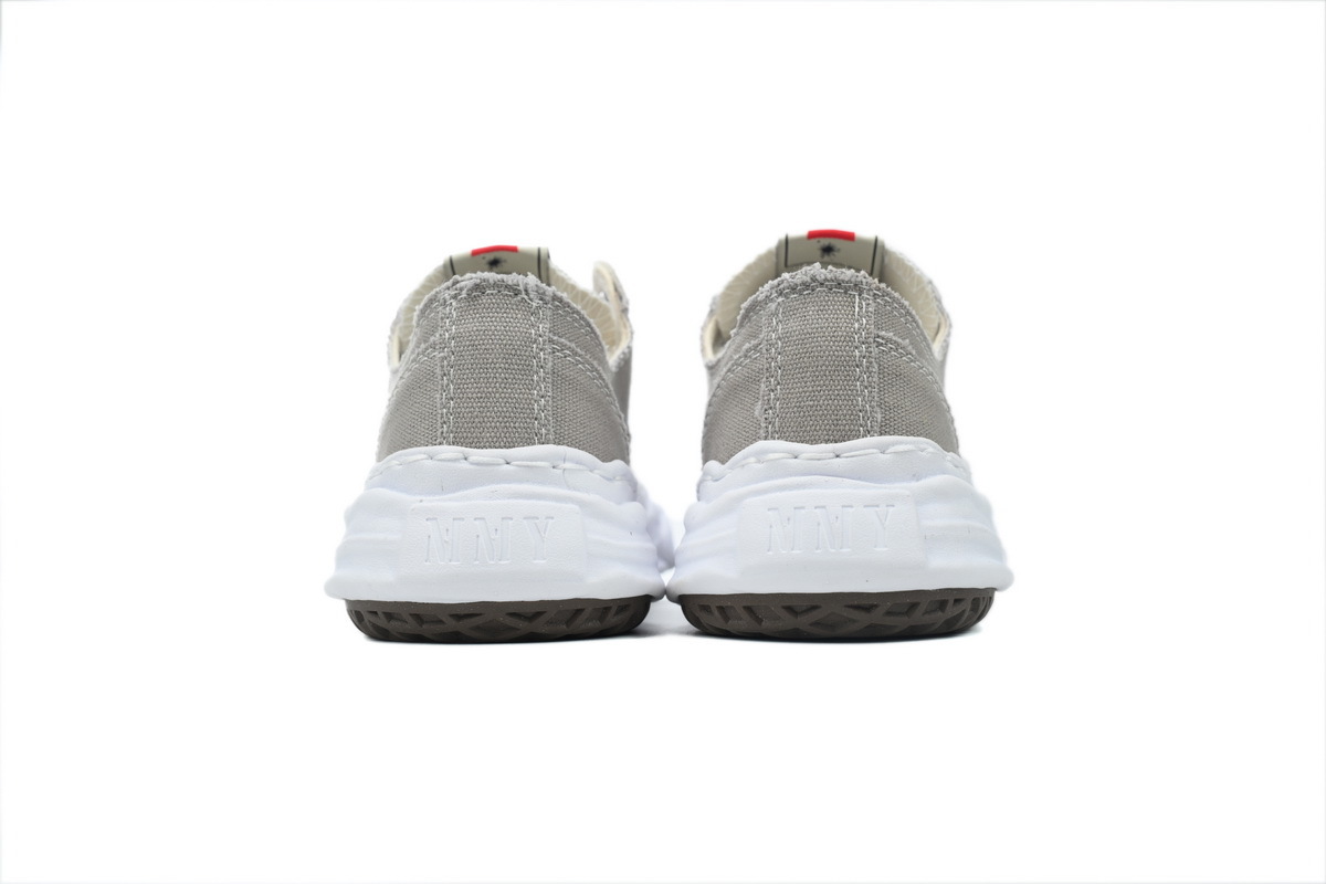 Maison Mihara Yasuhiro Peterson OG Sole Canvas Low Grey White  A09FW702-GRY