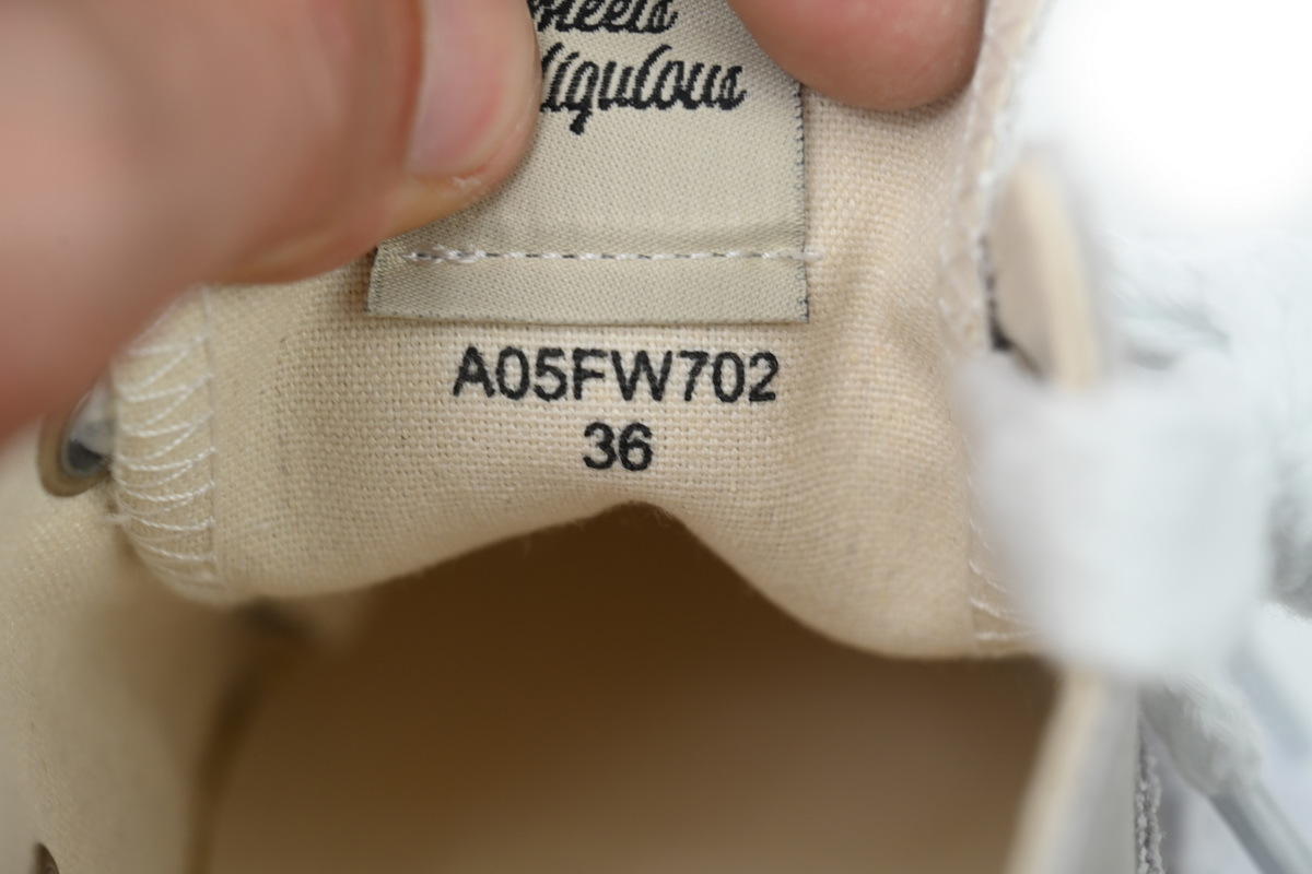 Maison Mihara Yasuhiro Peterson OG Sole Canvas Low Grey White  A09FW702-GRY