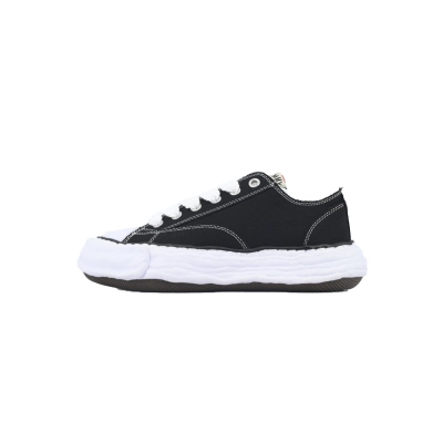 Maison Mihara Yasuhiro Peterson 23 OG Sole Canvas Low Top Sneakers Black A11FW702 01