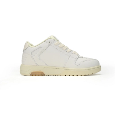 Off-White "Out Of Office" (OOO) Low Tops White Black Sketch OMIA189S 21LEA003 0110 02