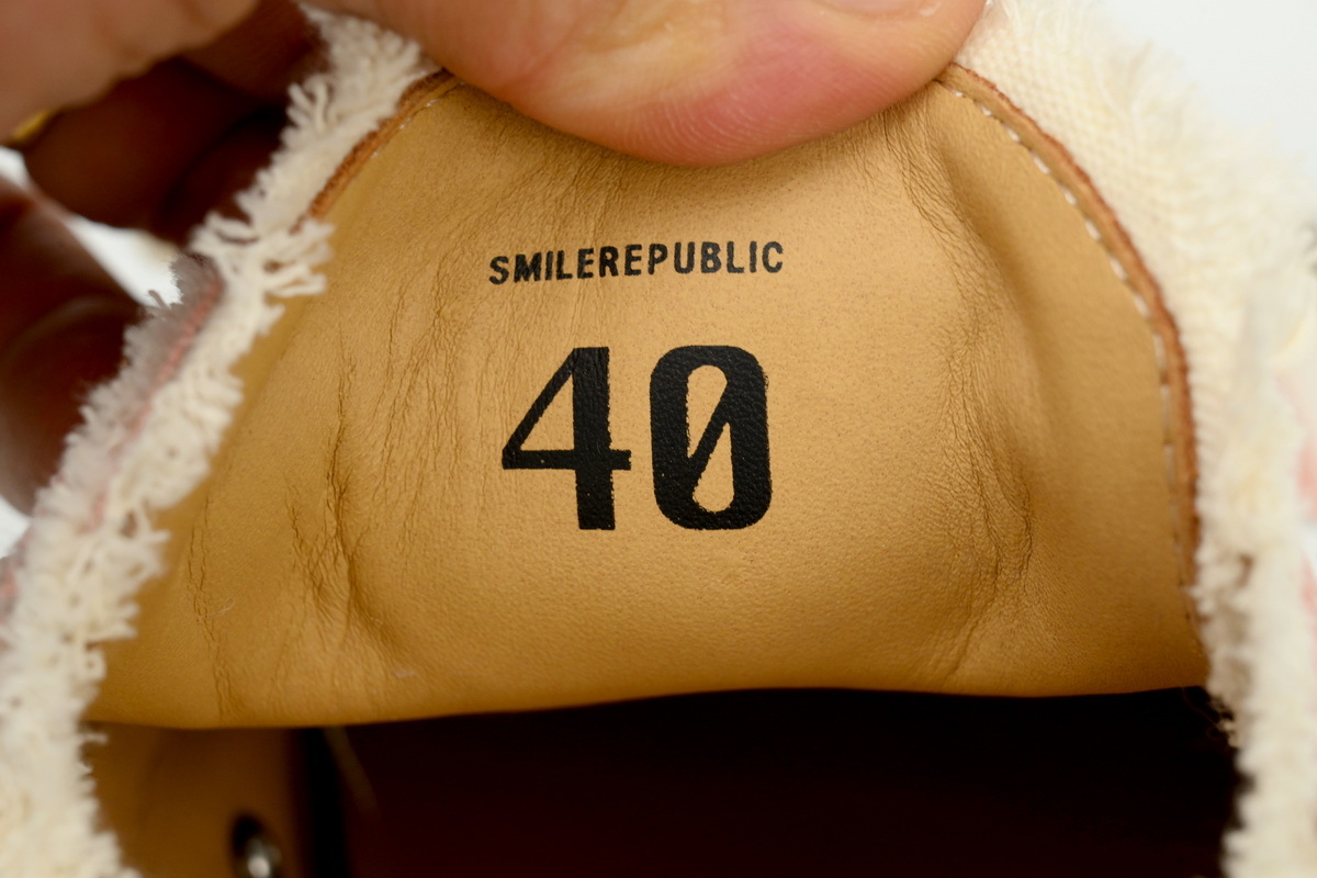 SMILEREPUBLIC 70s Classic  Pink White Shoes【BA3ET】