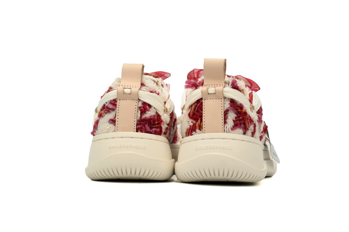 SMILEREPUBLIC Monet Tweed Red White Plaid【BA3ET】