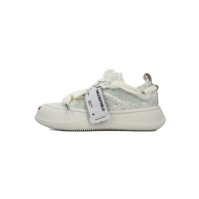 SMILEREPUBLIC Low-Top Series-Light Cyan Plaid【BA3ET】 01