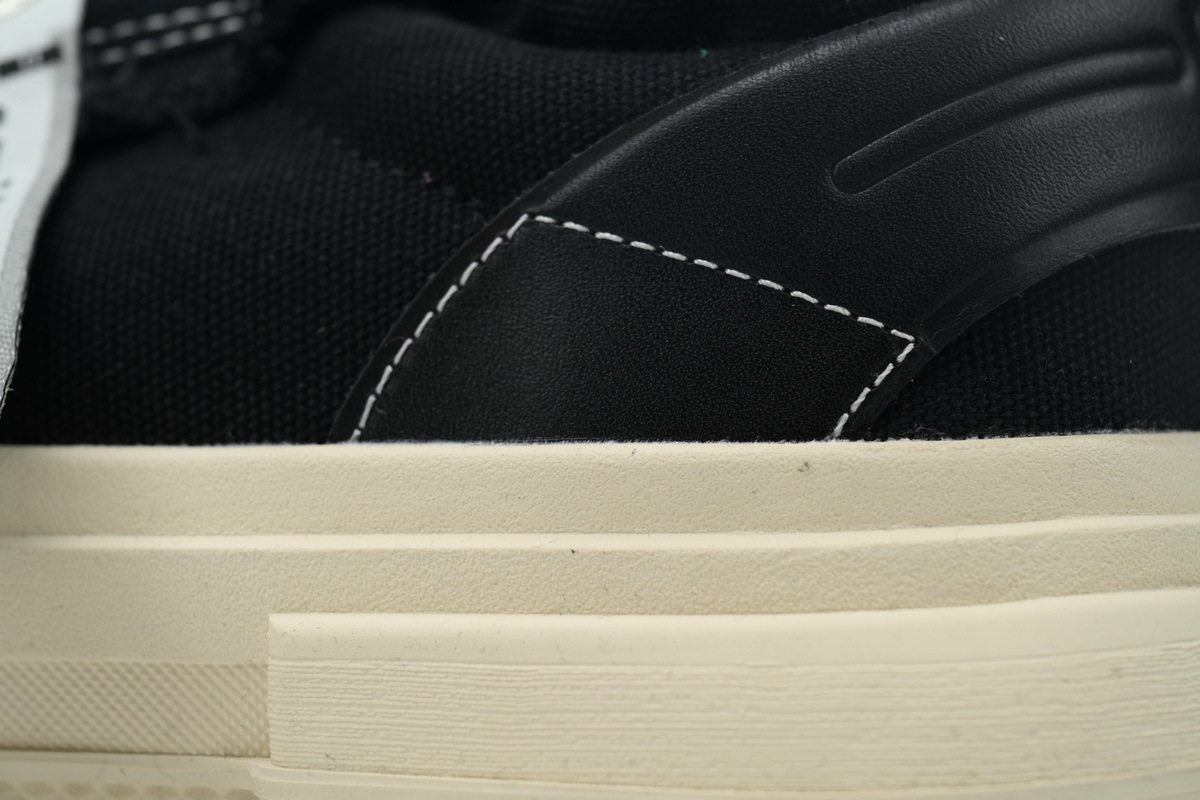 SMILEREPUBLIC 70s Classic Black White Shoes【CA3ET】