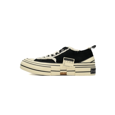  xVESSEL G.O.P.Lows Crooked SHOE Black F19X005B 01