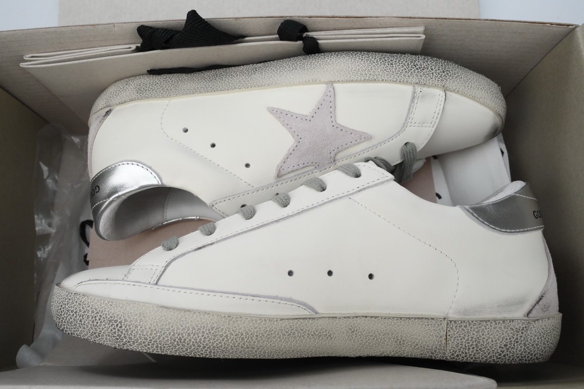 Golden Goose Super Star 'Metallic Silverl'