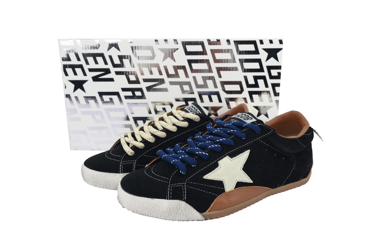 Golden Goose True Star 'Black Suede Cream Star'