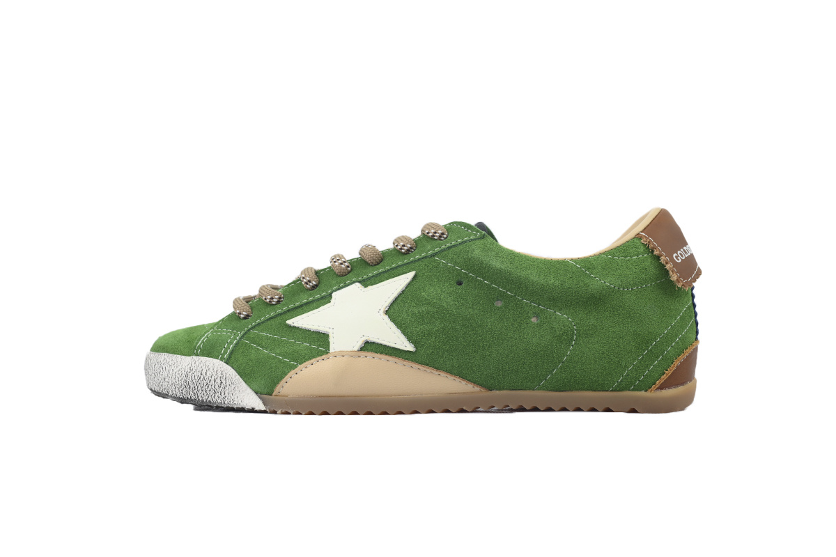 Golden Goose True Star 'Green Suede White Star'