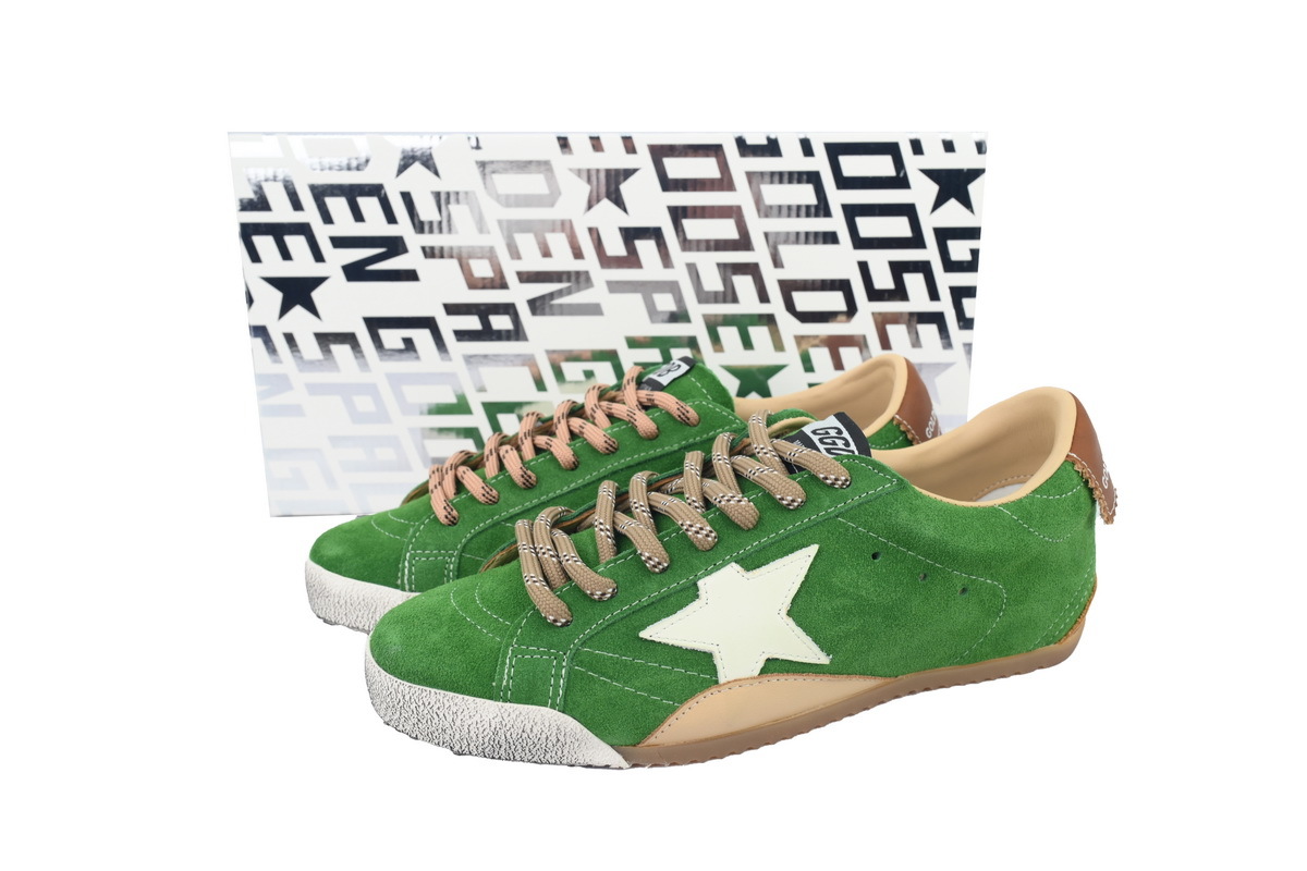 Golden Goose True Star 'Green Suede White Star'
