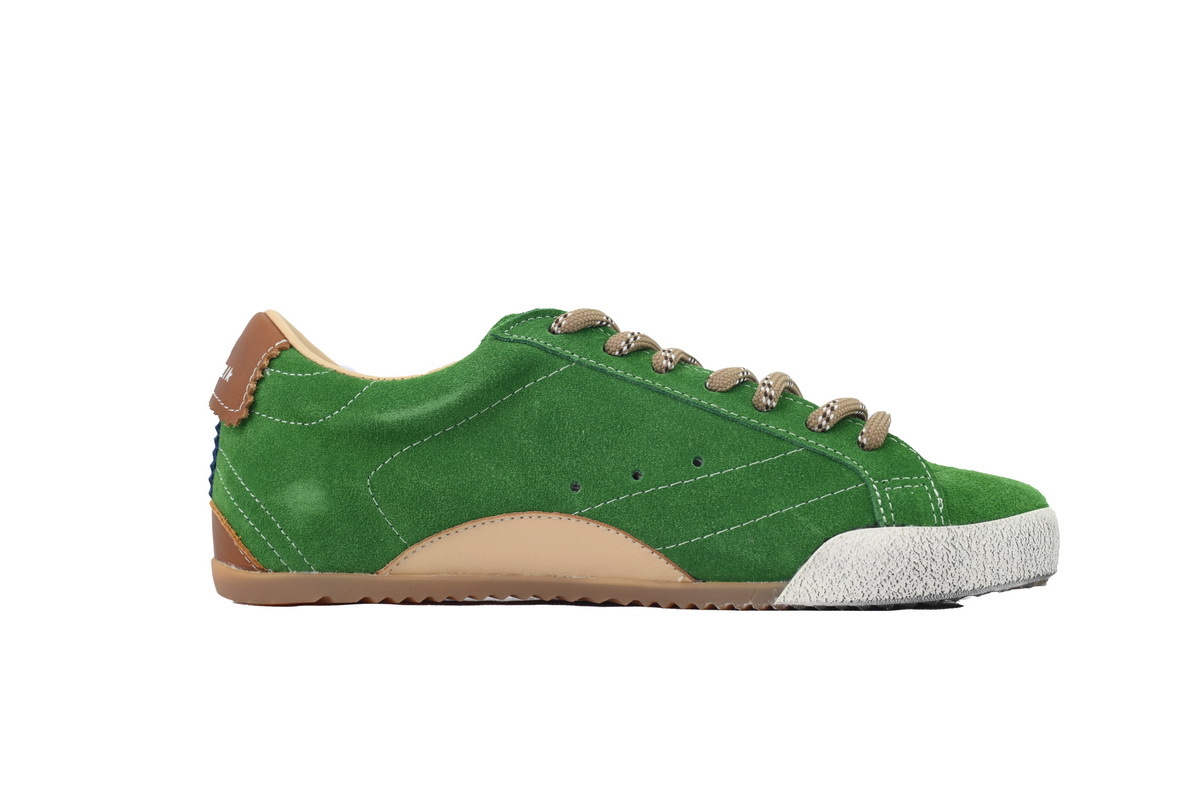 Golden Goose True Star 'Green Suede White Star'