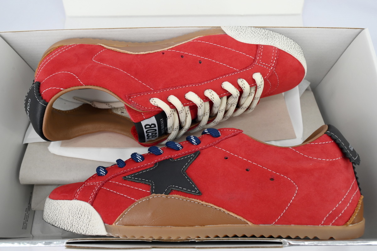 Golden Goose True Star 'Red Suede' Shoes