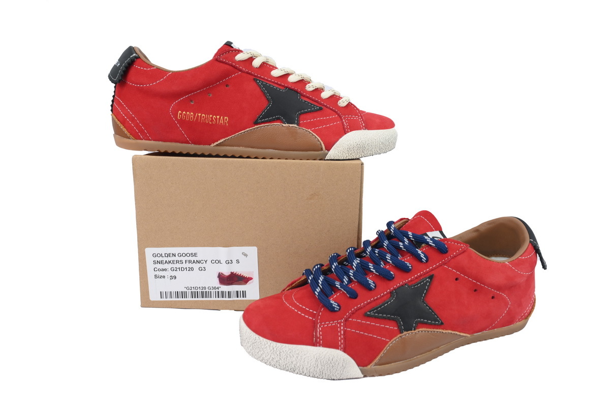 Golden Goose True Star 'Red Suede' Shoes