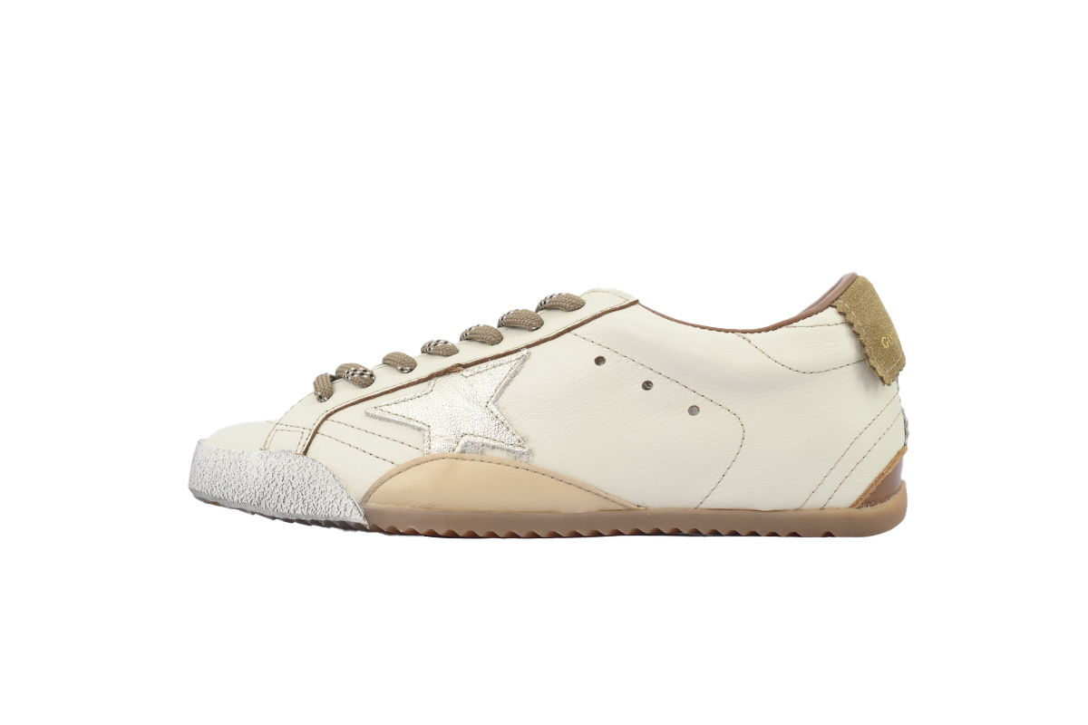 Golden Goose True Star 'Cream Leather Gold Star'