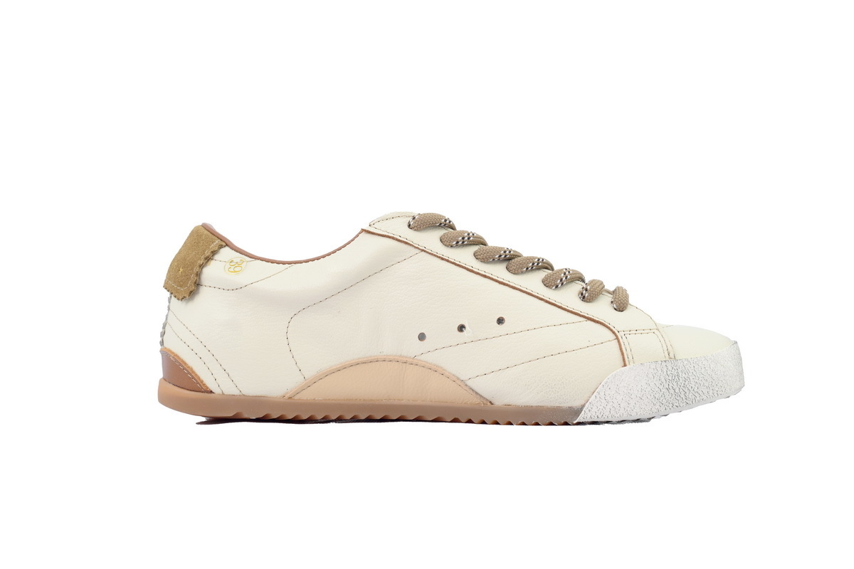 Golden Goose True Star 'Cream Leather Gold Star'