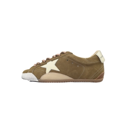Golden Goose True Star 'Khaki Suede Cream Star' 01