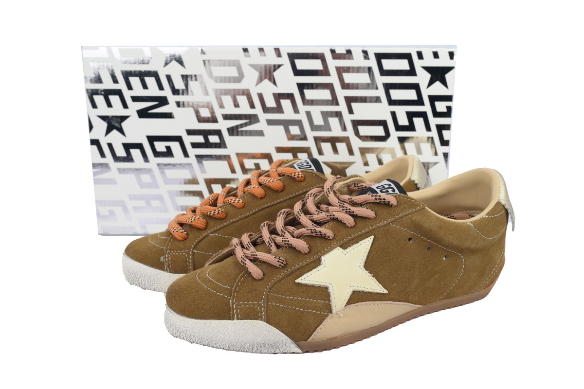 Golden Goose True Star 'Khaki Suede Cream Star'