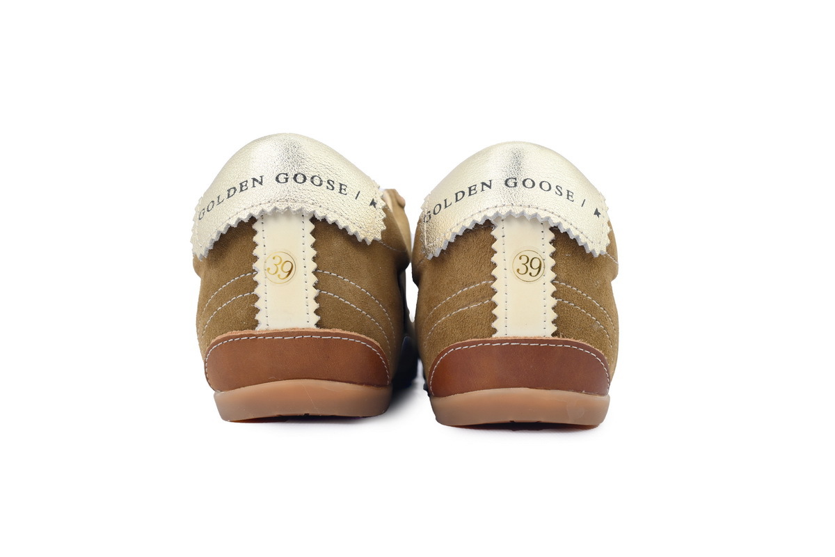 Golden Goose True Star 'Khaki Suede Cream Star'