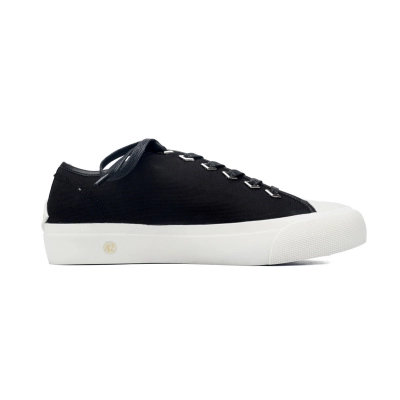 Jimmy Choo Palma Maxi Black and Latte Canvas Platform Trainers PALMAMAXIFCYE013921 02