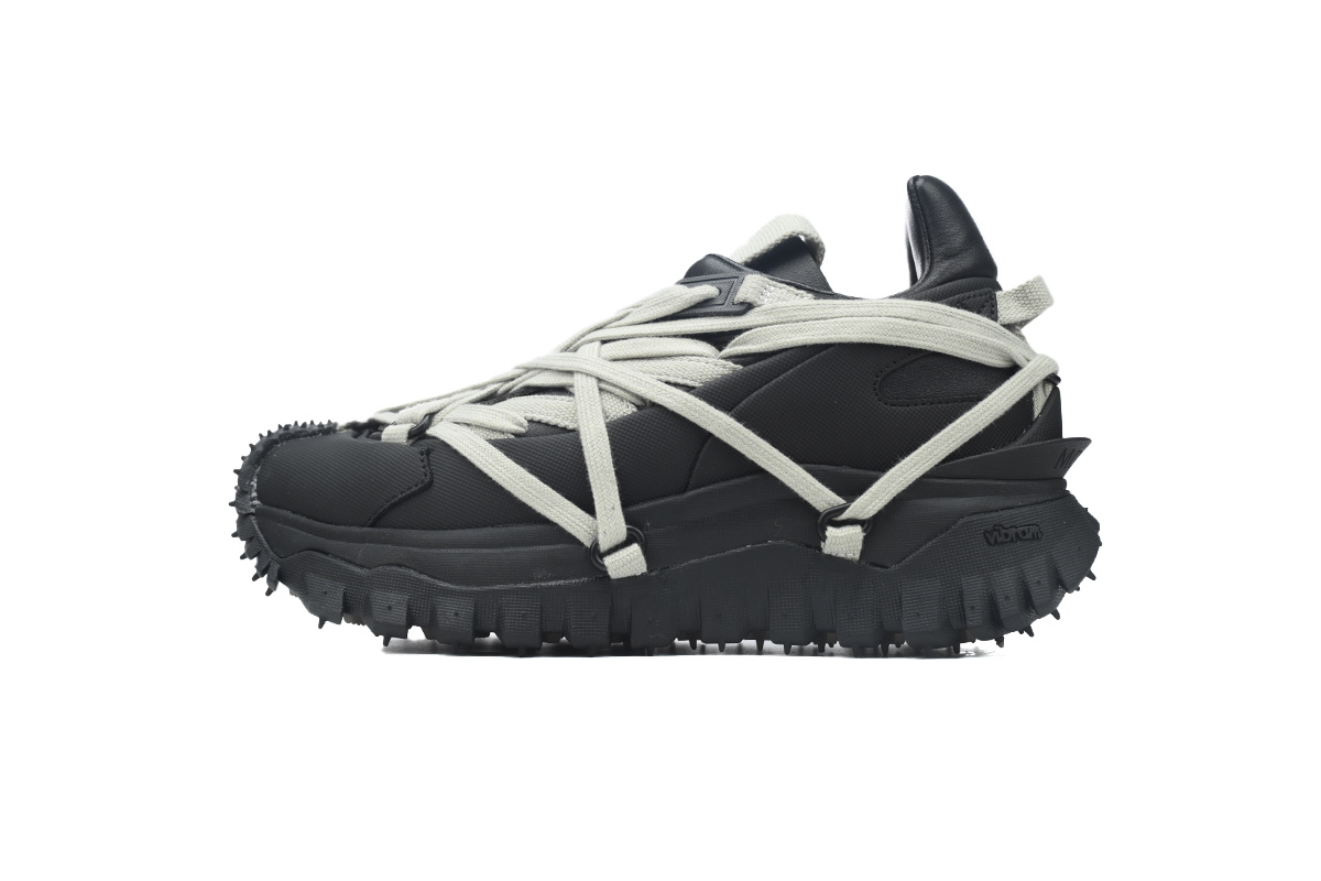  Moncler x RICK OWENS/RO Trailgrip Black MU02D4M10M4321-999