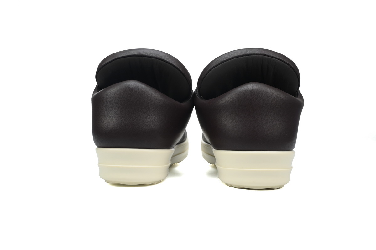 Rick-Owens Jumbo Laced Low Sneakers black white