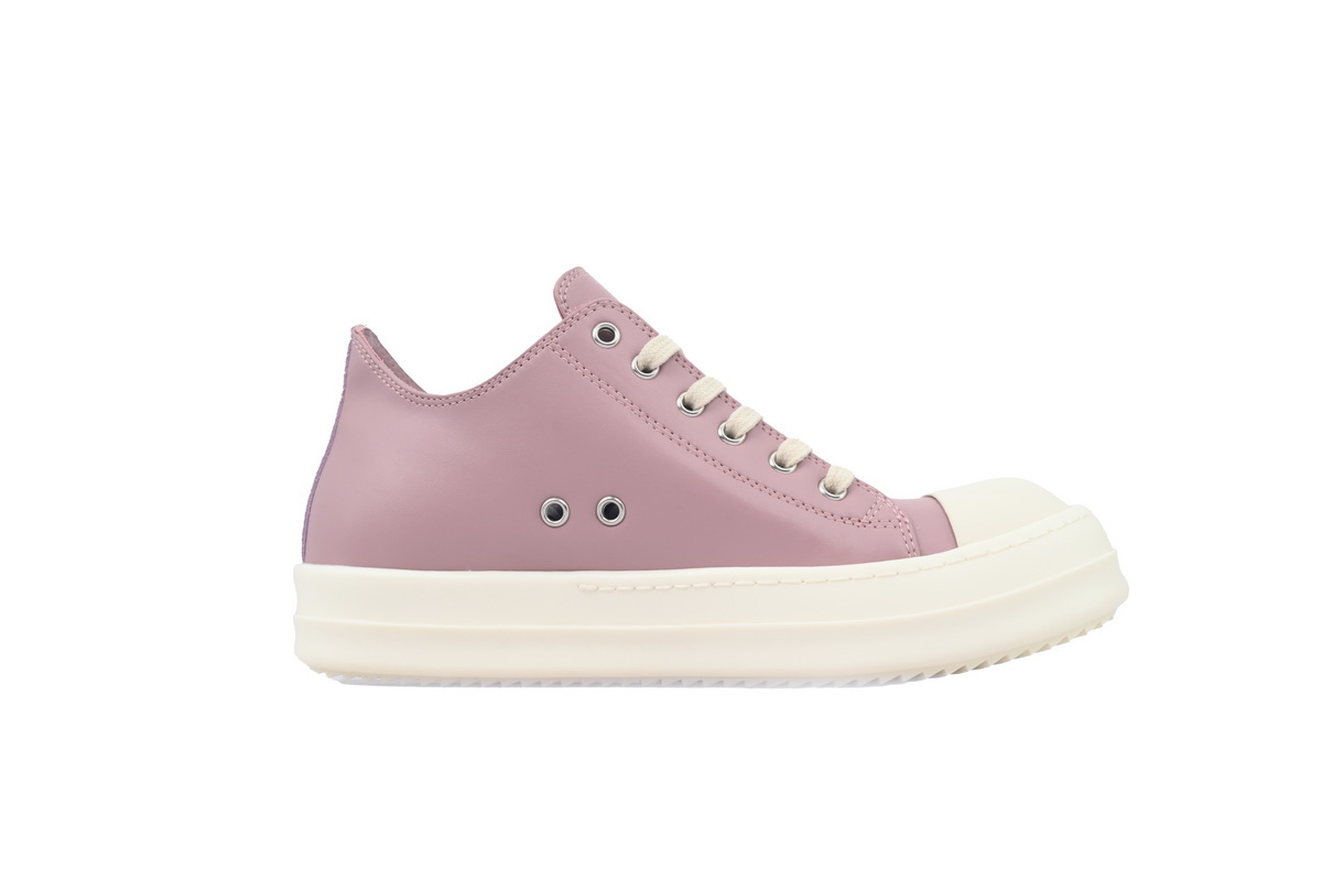 Rick Owens Low Sneaks Pink Milk