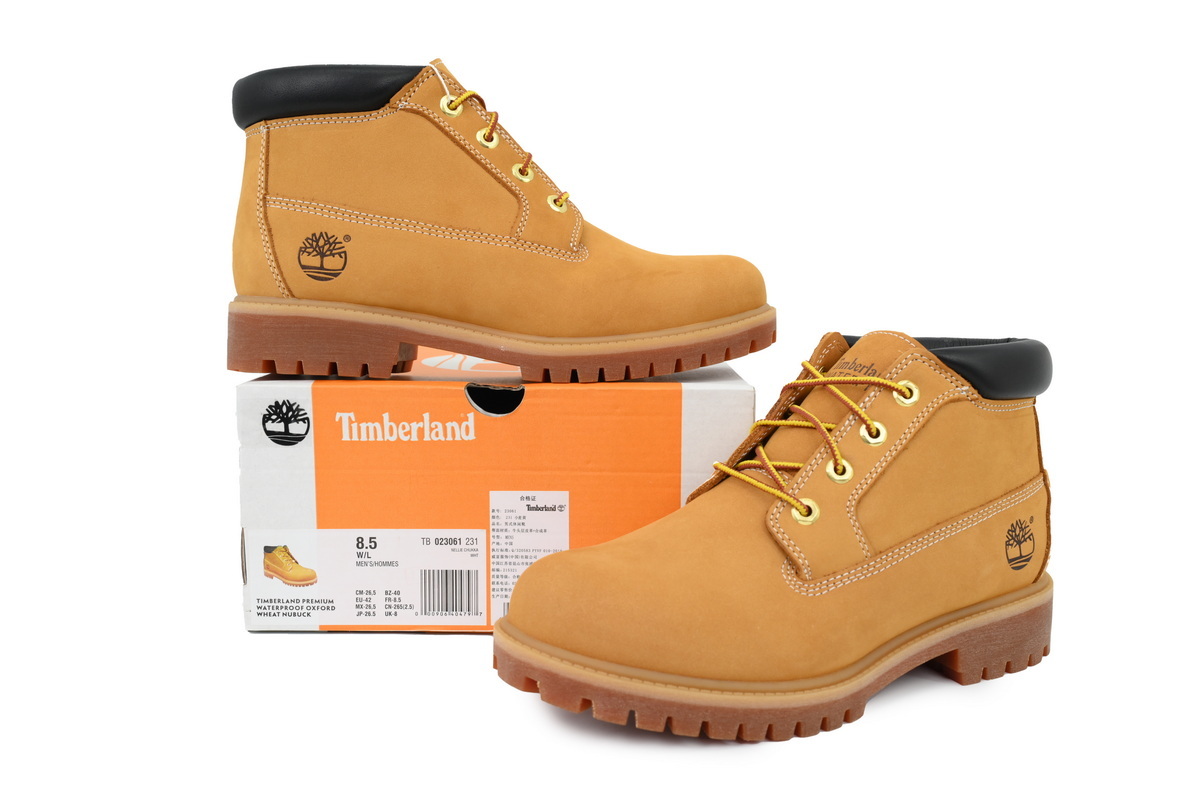 Timberland Premium 4-Inch Waterproof Boot - Wheat Nubuck