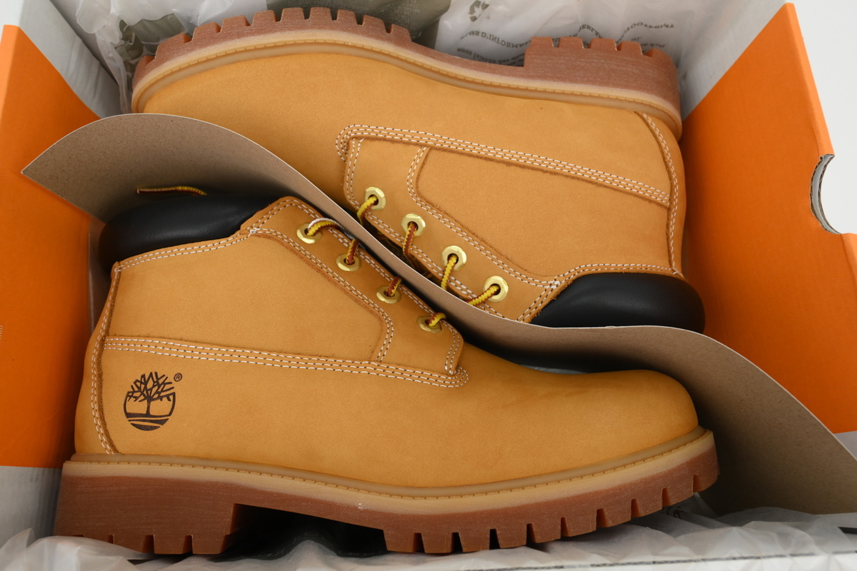 Timberland Premium 4-Inch Waterproof Boot - Wheat Nubuck