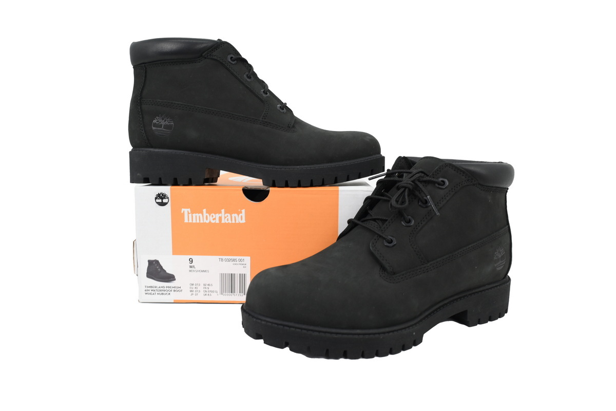 Timberland Premium 4-Inch Waterproof Boot - Black Nubuck