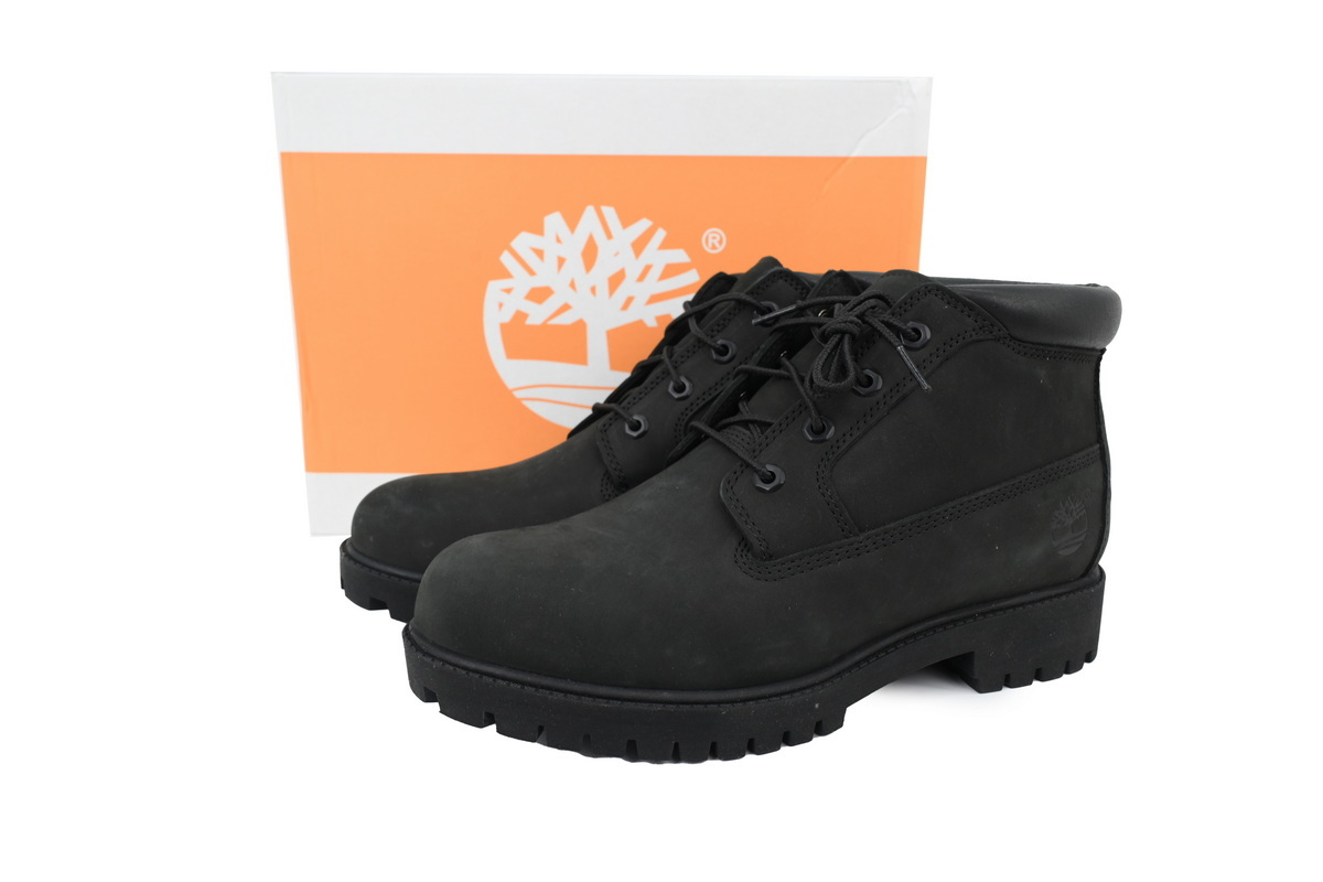 Timberland Premium 4-Inch Waterproof Boot - Black Nubuck