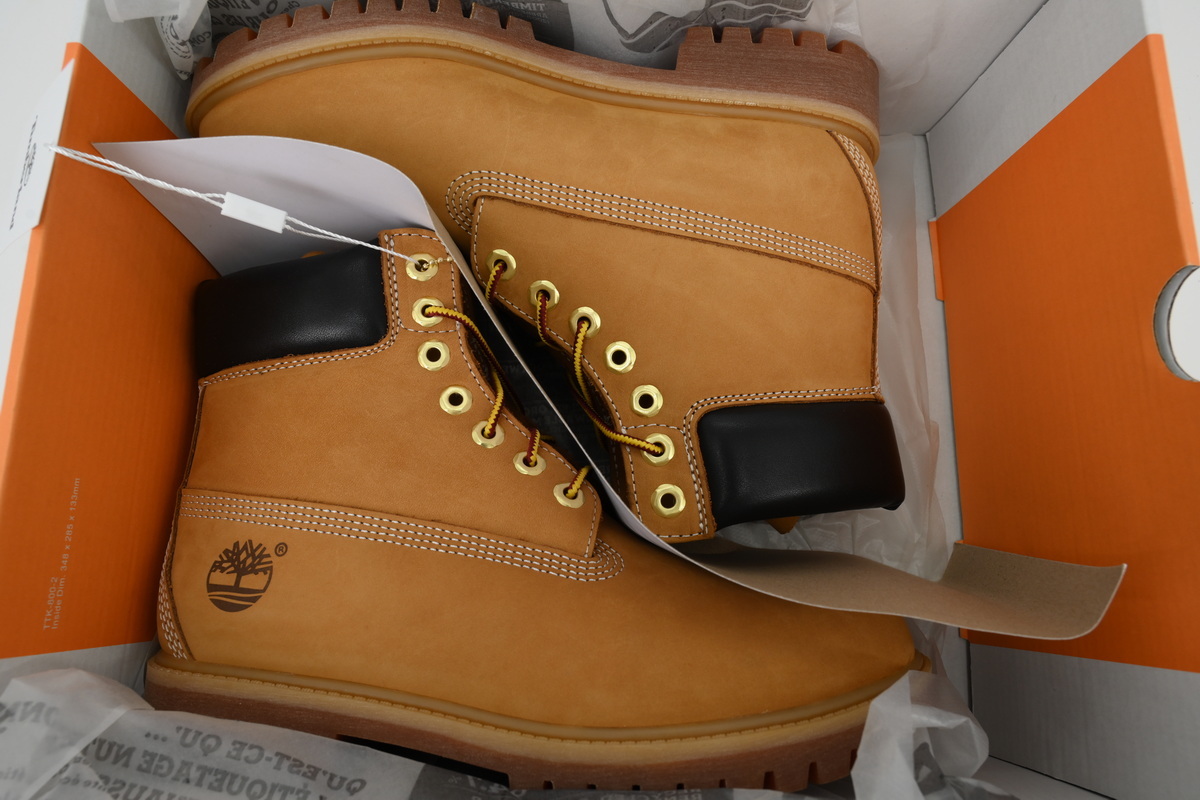 Timberland Premium 6-Inch Waterproof Boot - Wheat Nubuck