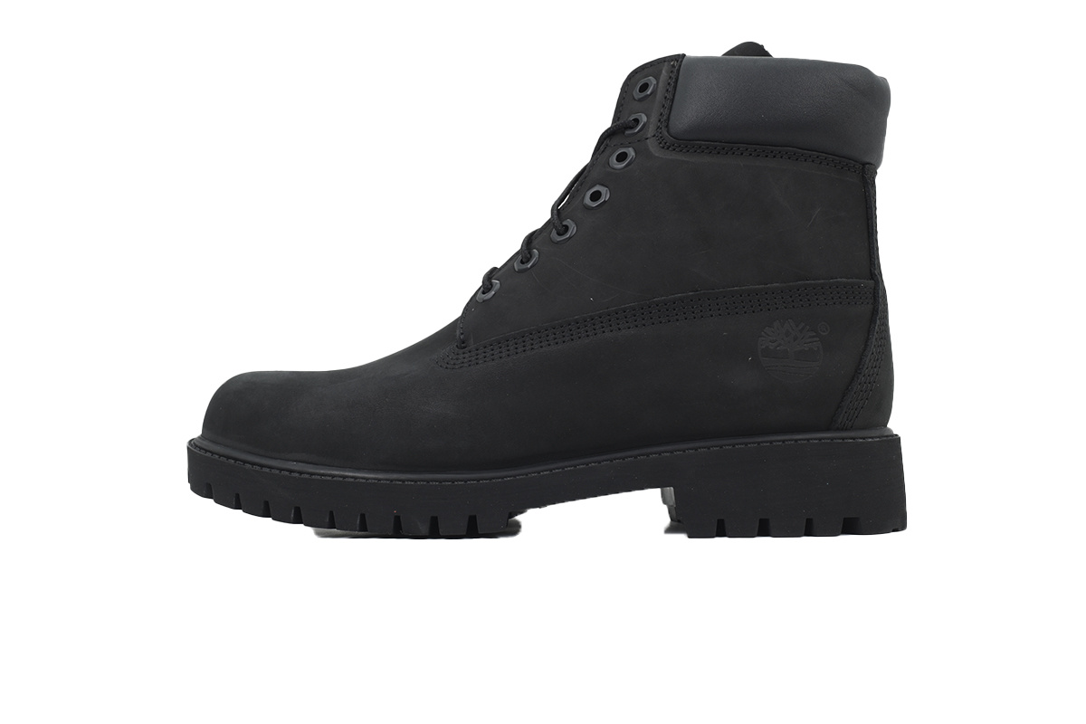 Timberland Premium 6-Inch Waterproof Boot - Black Nubuck
