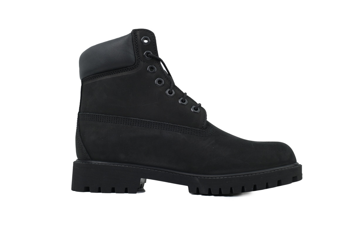 Timberland Premium 6-Inch Waterproof Boot - Black Nubuck