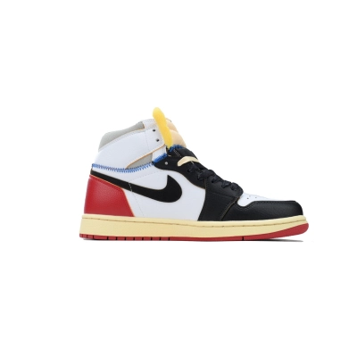 ASB Union X Air Jordan 1 OG Hi Retro“Black Toe” BV1300-106 02