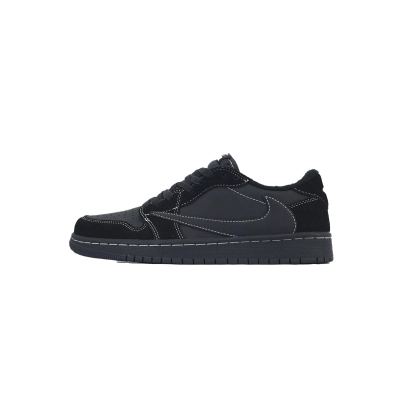 ASB Travis Scott x Air Jordan 1 Low Black Phantom DM7866-001  01