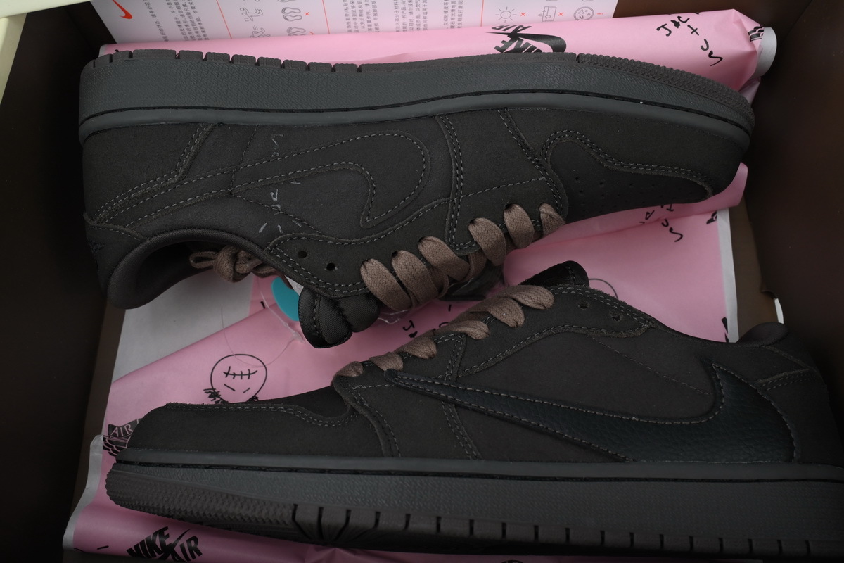 ASB  Travis Scott x Air Jordan 1 Low OG SP 'Velvet Brown' DM7866-202